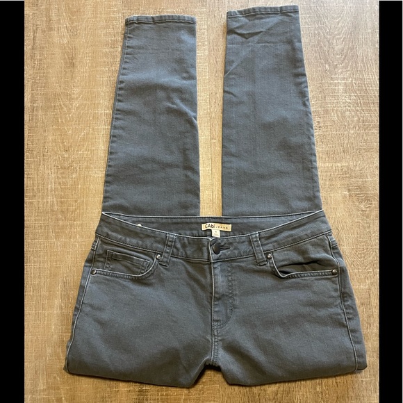 CAbi Jeans Grey Skinny Jeans - Picture 1 of 7